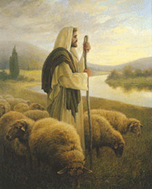 I am the good shepherd: 
the good shepherd giveth 
his life for his sheep.
~John 10:11